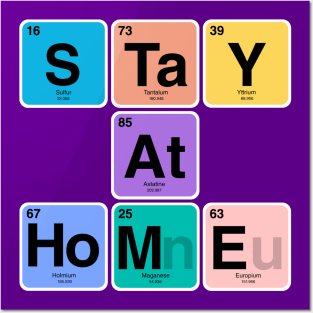 Stay at home Posters and Art
